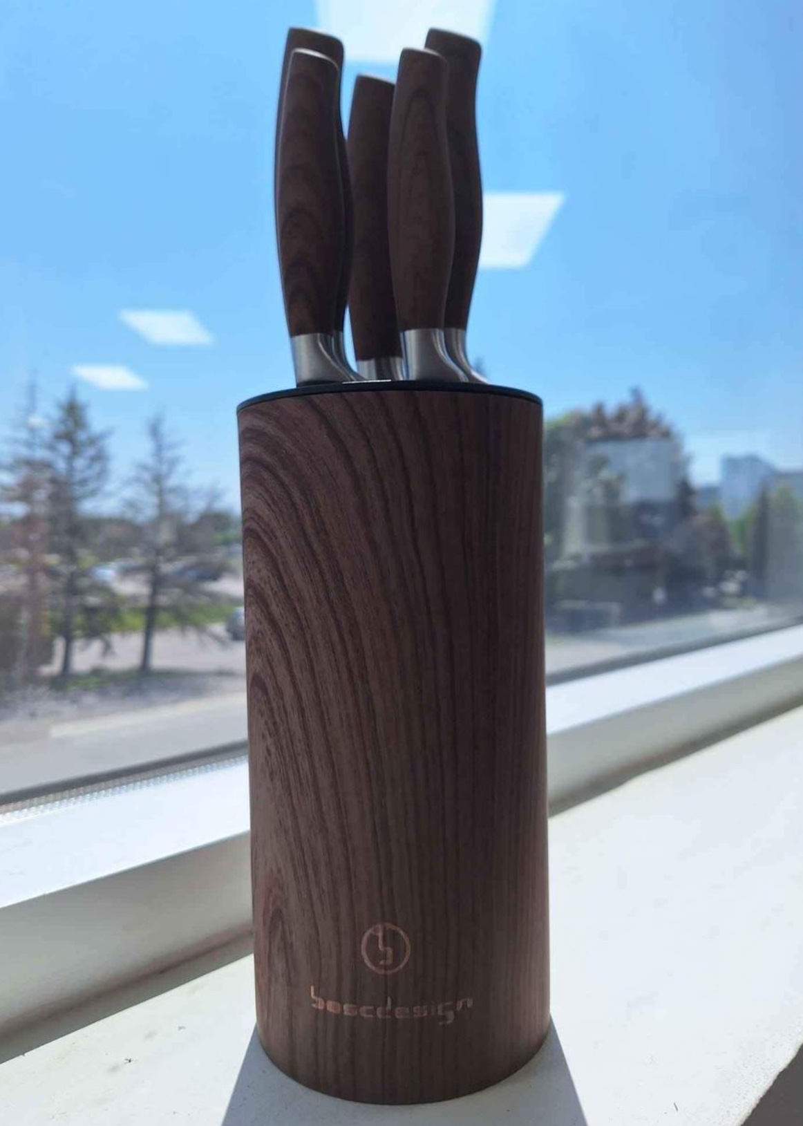 knife set with 5 knifes n stand image indicator(3)