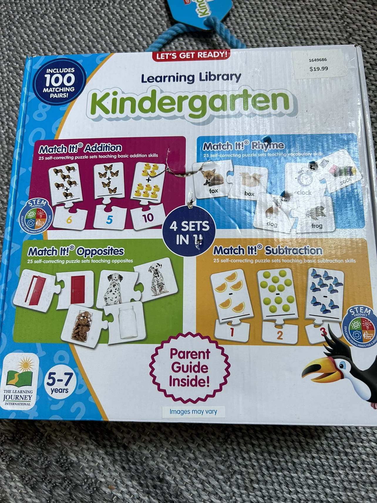 Kids puzzle small $6 each learning puzzle $10 - photo 5