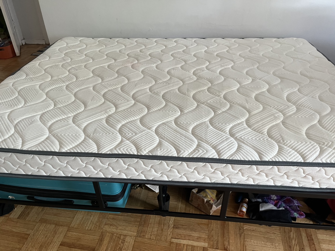 Bed story 6 inch with Metal bed-frame Queen size - photo 3