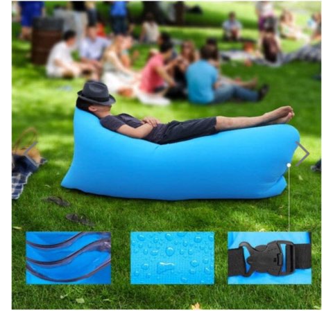 Air Puff:  Lounger Portable Inflatable Sofa - photo 3