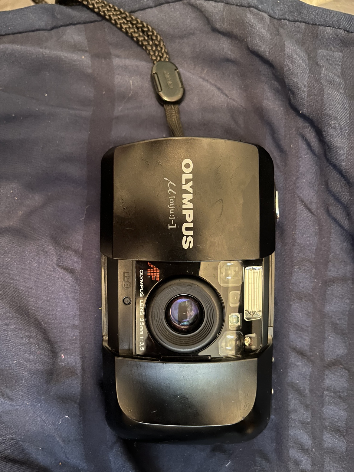 Olympus mju-1 35mm film camera