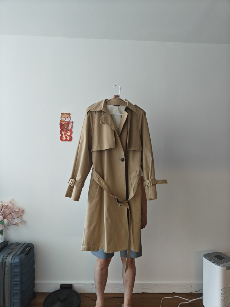 Weekend Max Mara Long Reversible Trench Coat - photo 5