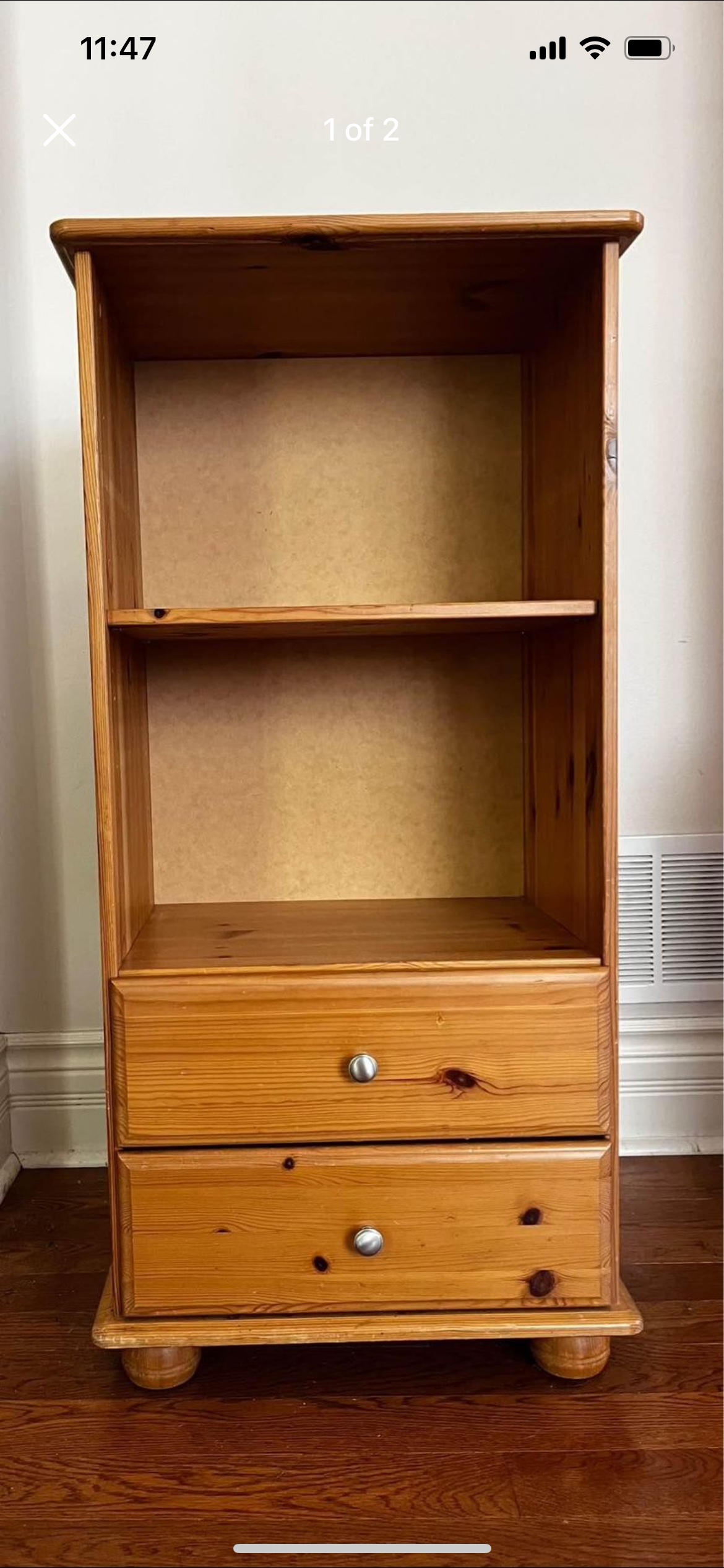 Vintage IKEA shelf unit