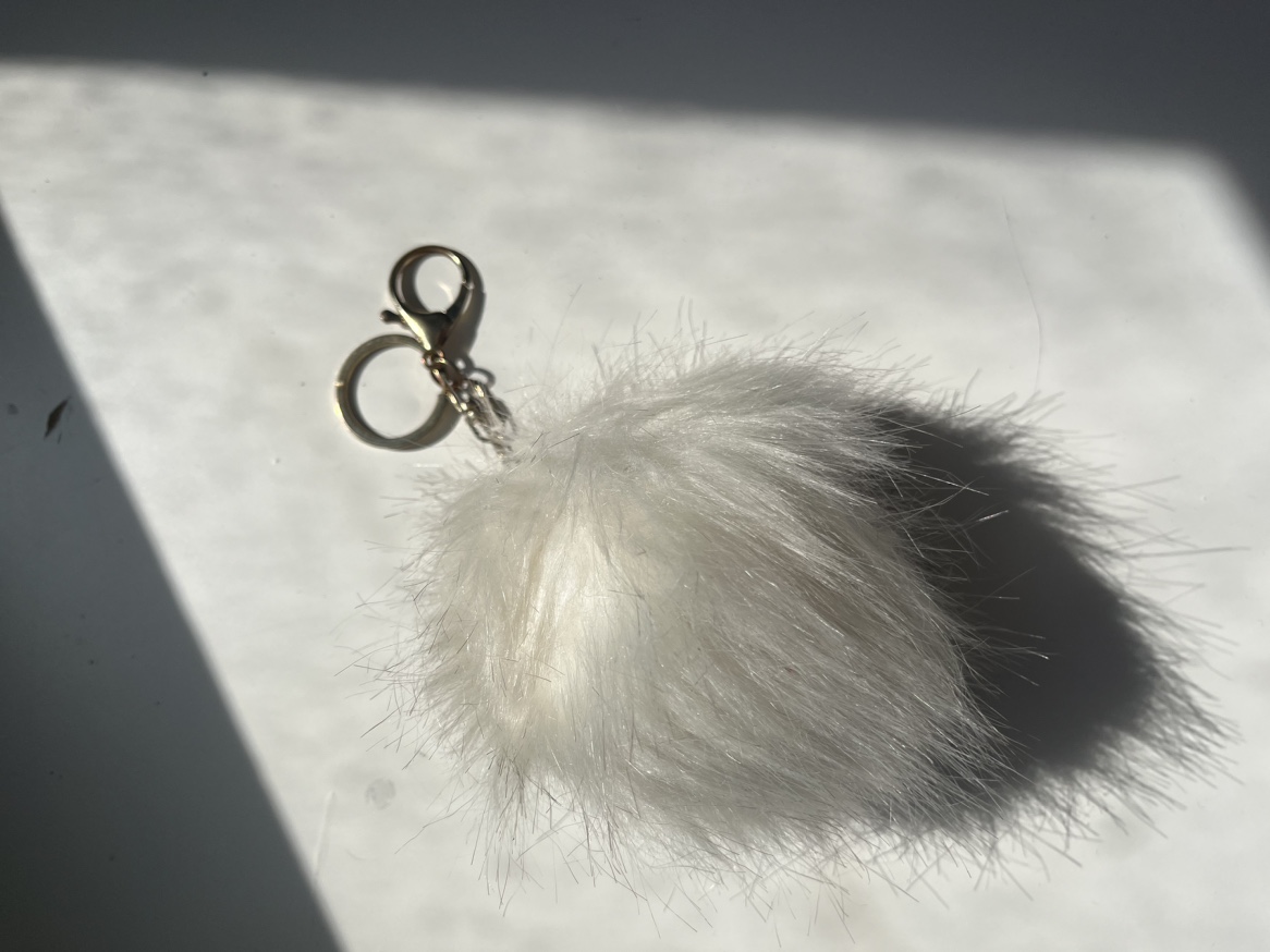 Furry key chain