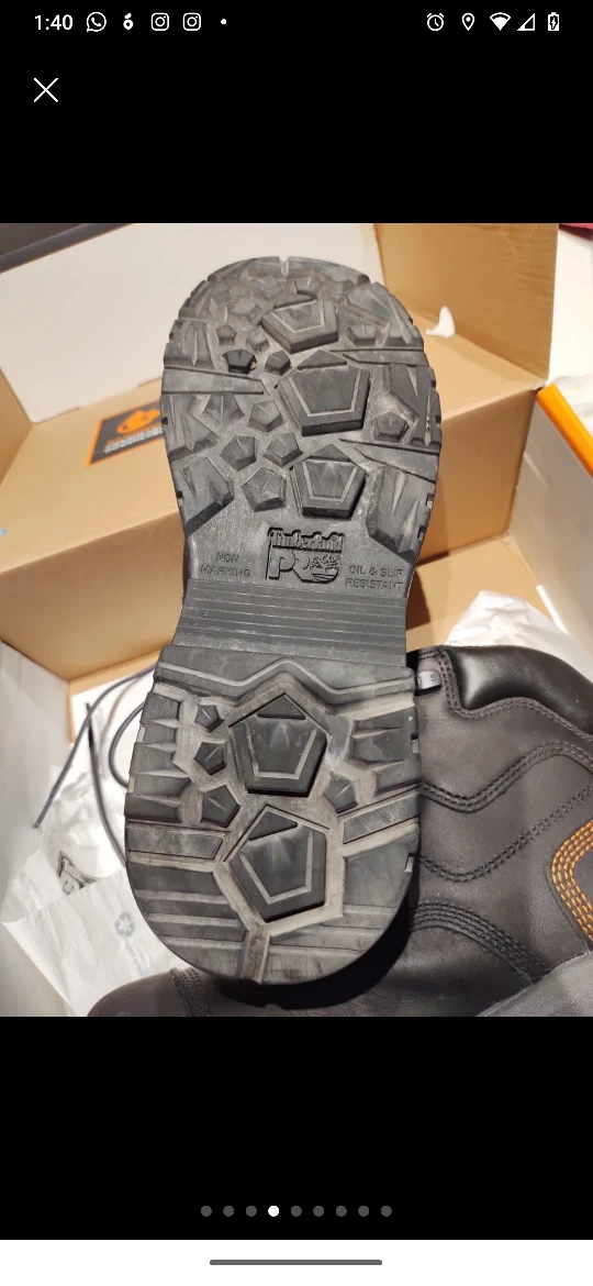 🆕🌺  Timberland Steel Toe Pro Work/ Construction Boots image indicator(4)
