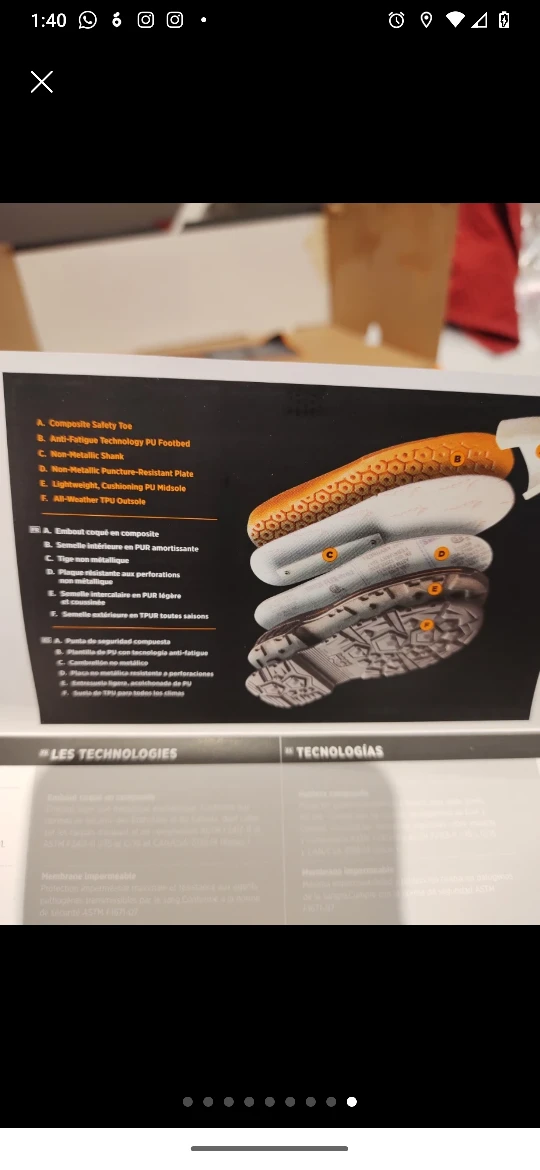 🆕🌺  Timberland Steel Toe Pro Work/ Construction Boots image indicator(9)