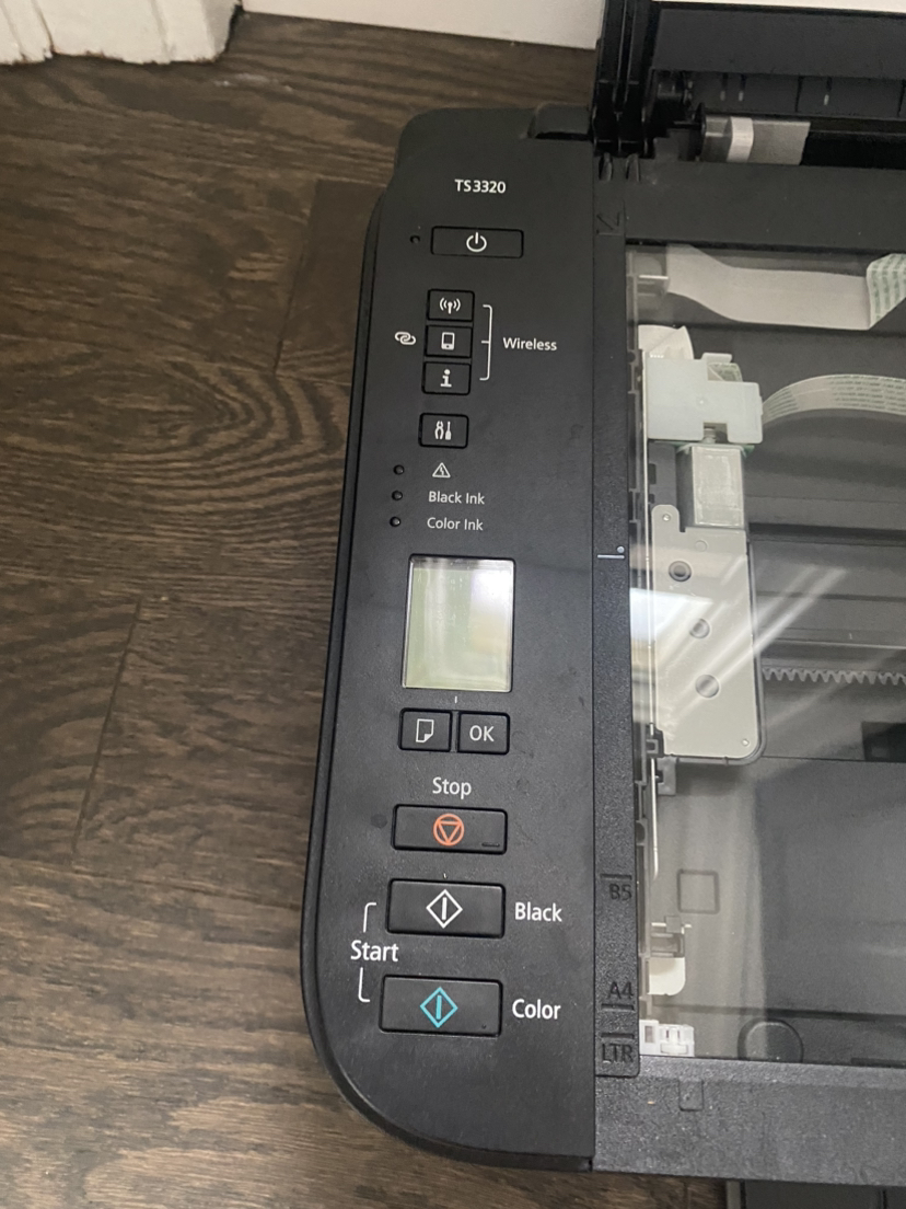 Canon Pixma TS3320 wireless colour printer image indicator(2)
