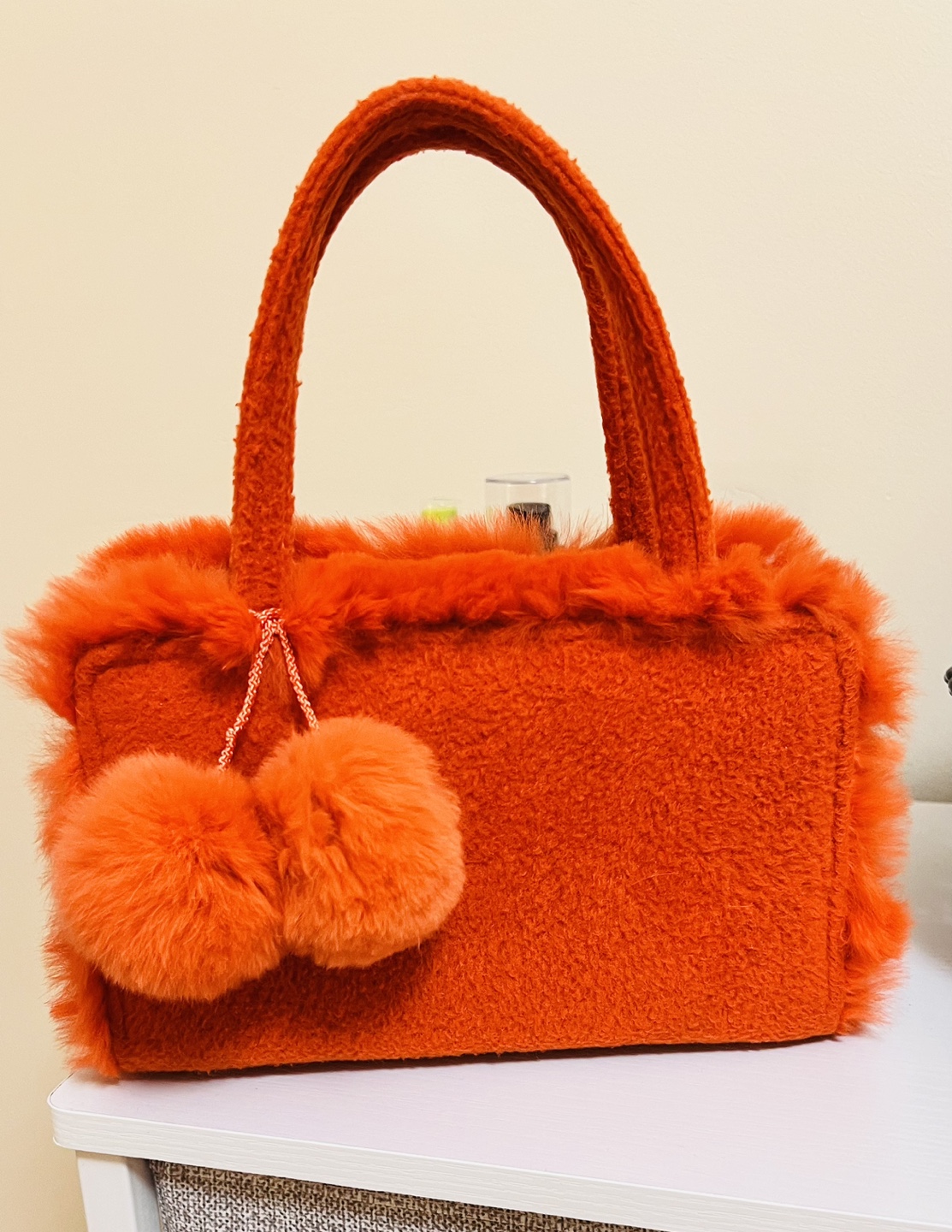 Women's purse bright orange thumbnail