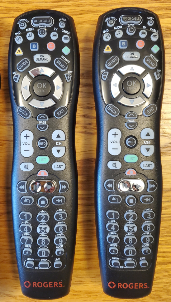 Rogers digital box remotes - $10 each, or best offer image indicator(3)