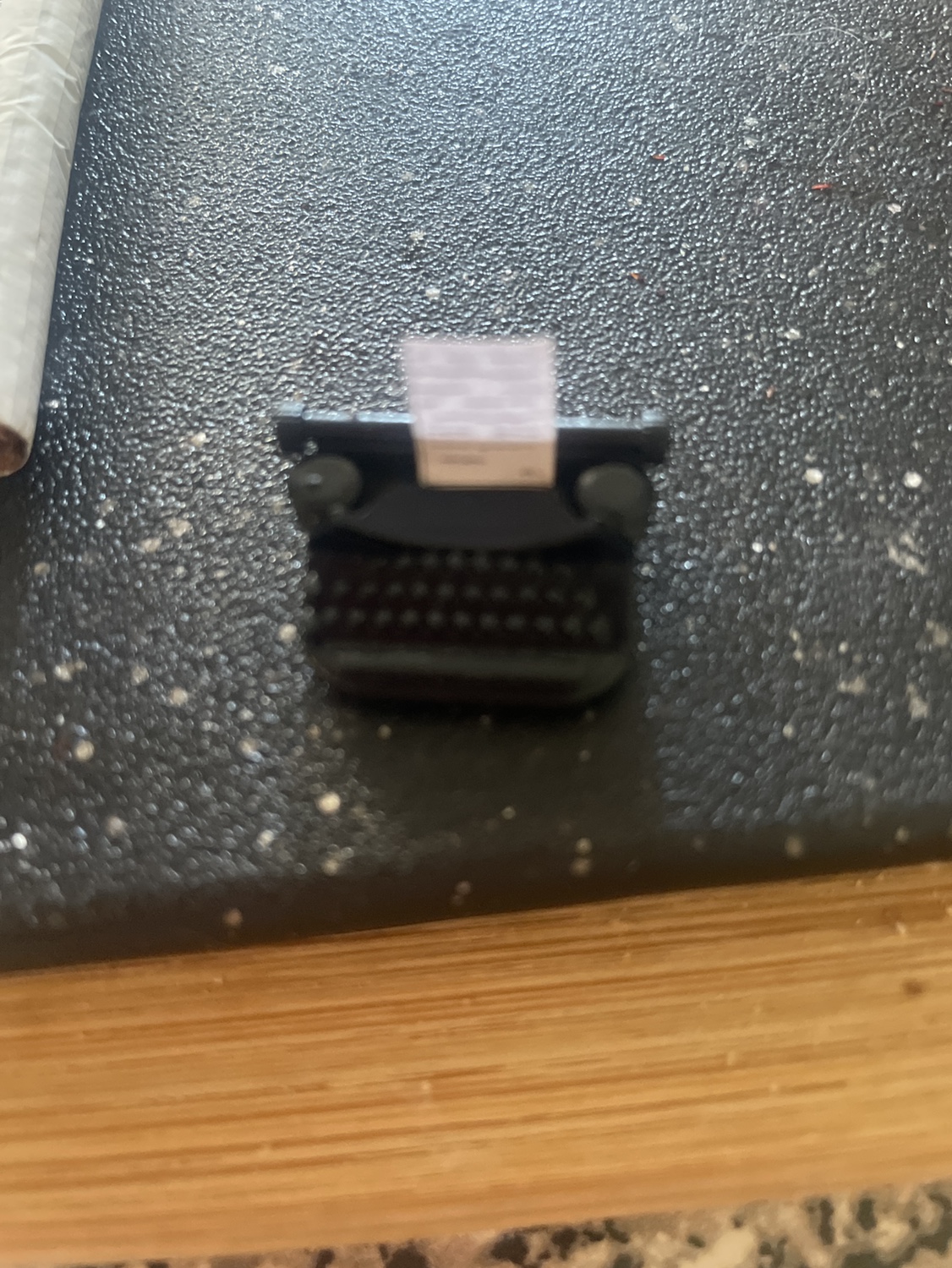 Dollhouse typewriter