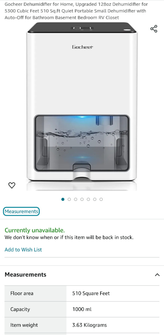 Gocheer Dehumidifiers - photo 3