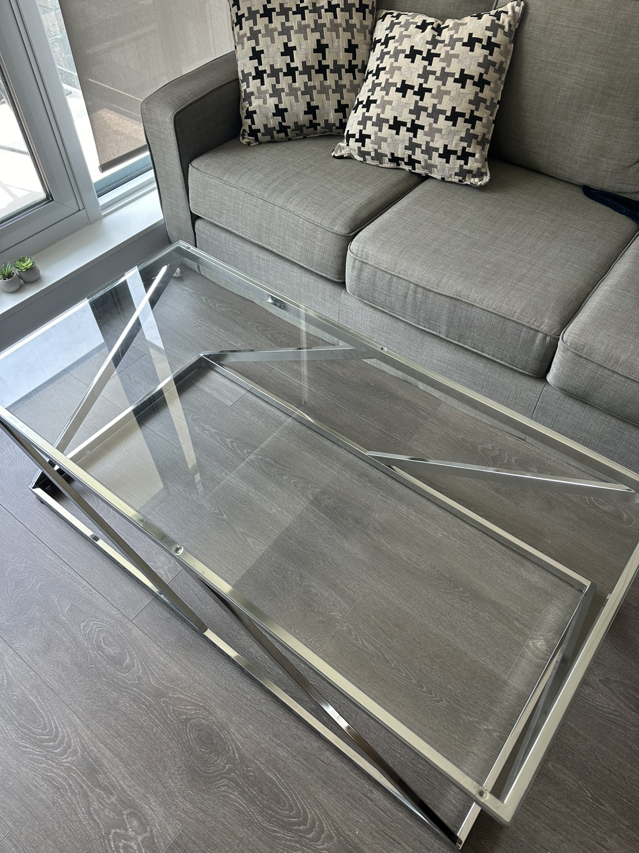 Glass Coffee Table - photo 2