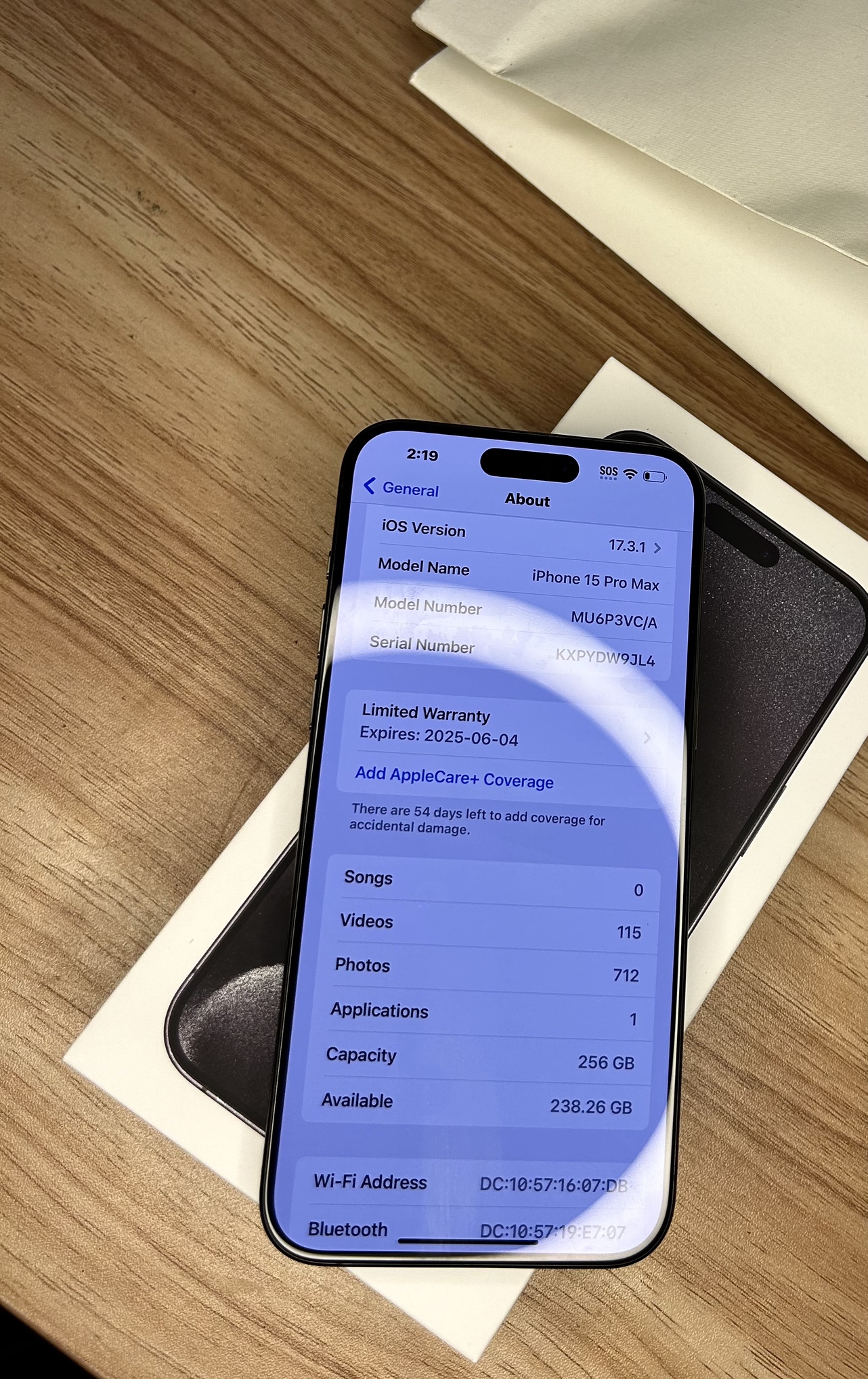 iPhone 15 Pro Max 256GB - Titanium Black - photo 4