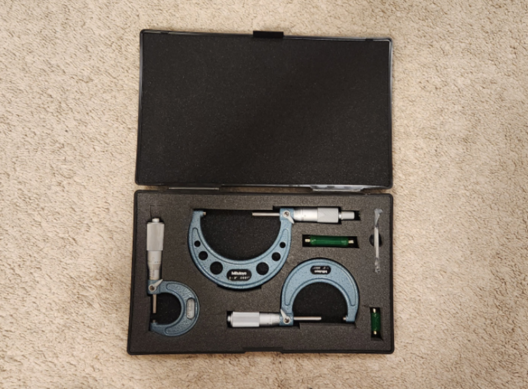 Mitutoyo 103-922 Micrometer Set 🧰 - photo 2
