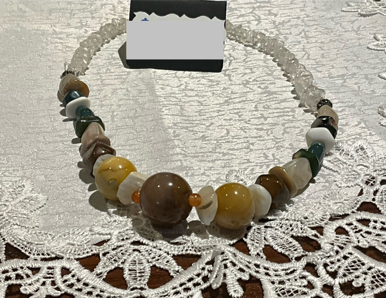 Stone necklace