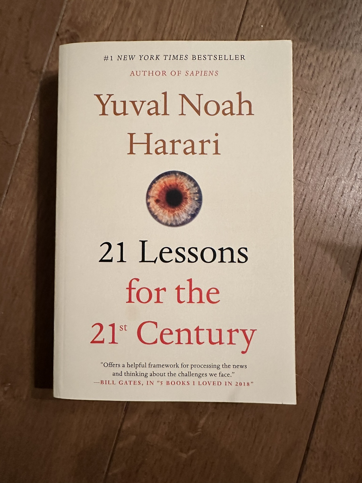 Book - 21 Lessons for the 21st Century 🧡 thumbnail
