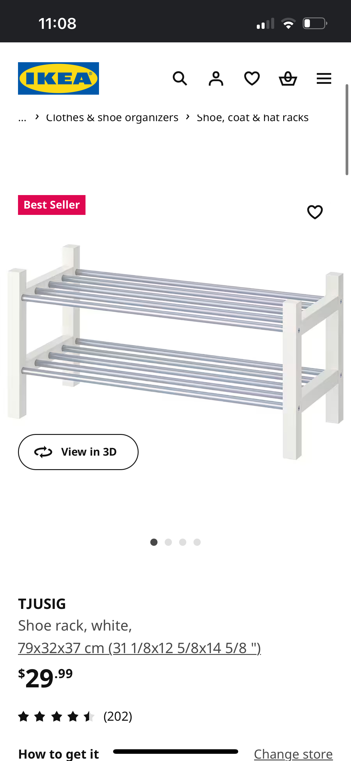 IKEA shoe Rack - photo 2