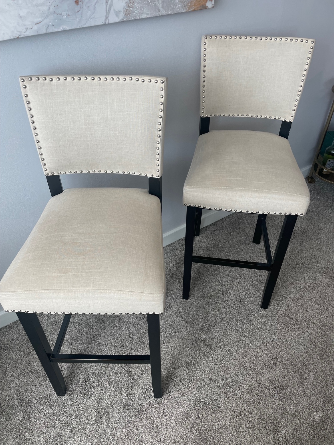 Bar stools - set of two (2) - photo 2