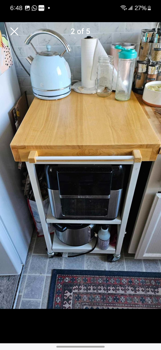 Folding Kitchen counter and cart - photo 2