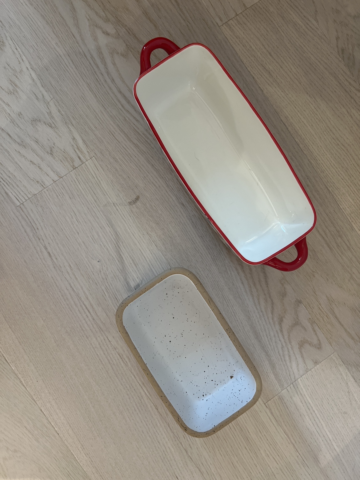 bread pans (mini white one is anthropologie) - photo 2