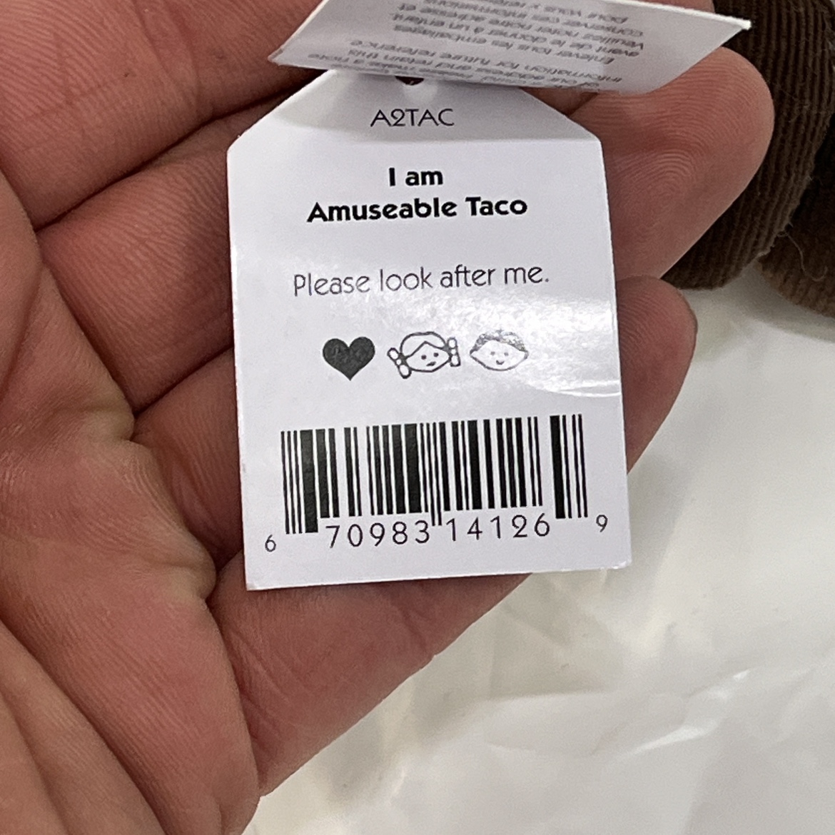 New with tag taco jelly cat plush with dust bag image indicator(6)