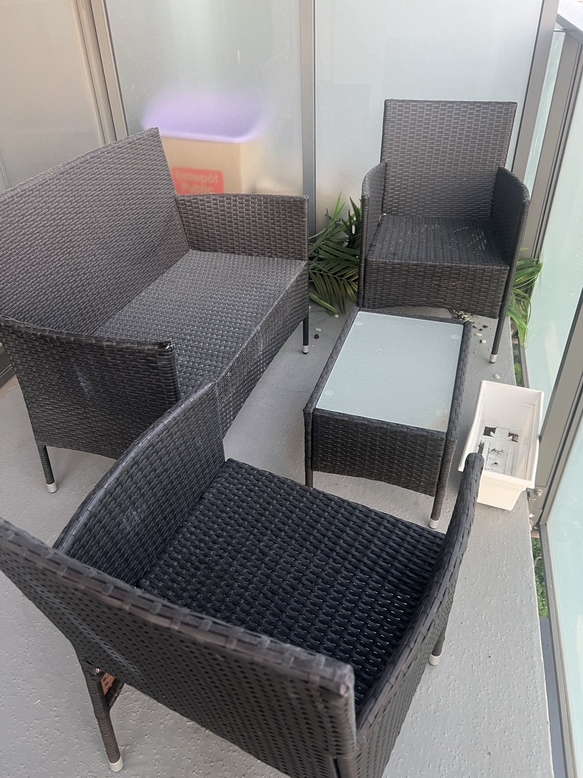 4 piece patio set