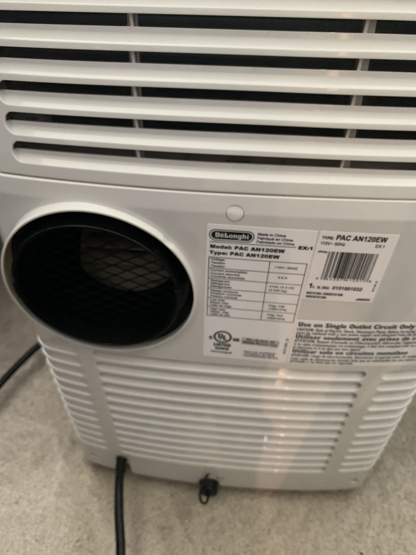 De’Longhi 3-in-1 Portable Air Conditioner - 12000 BTU - photo 5