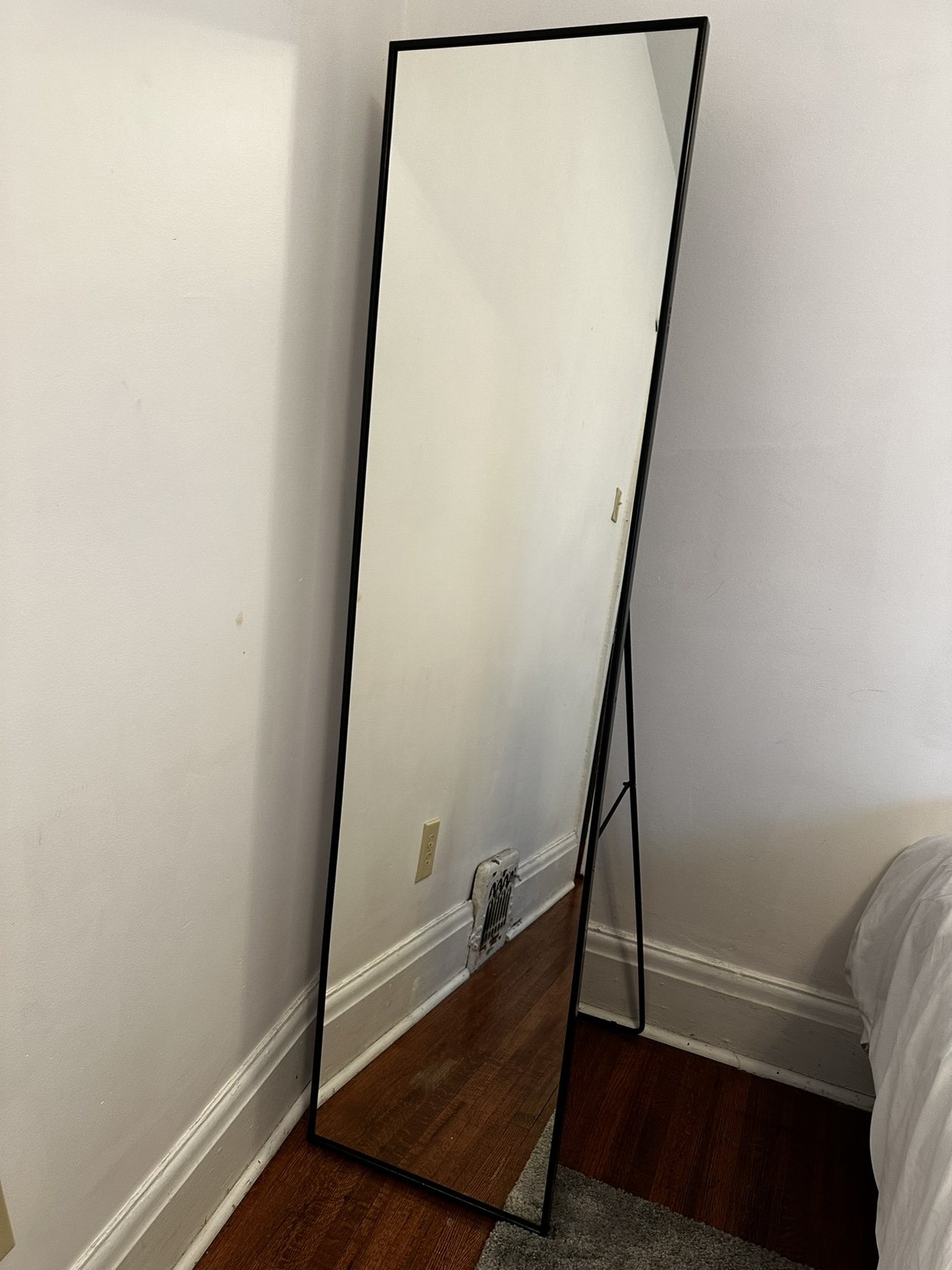 IKEA KARMSUND Standing mirror, black - photo 4
