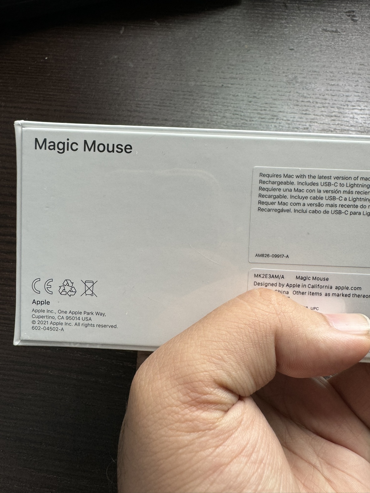Apple Magic Mouse - photo 2