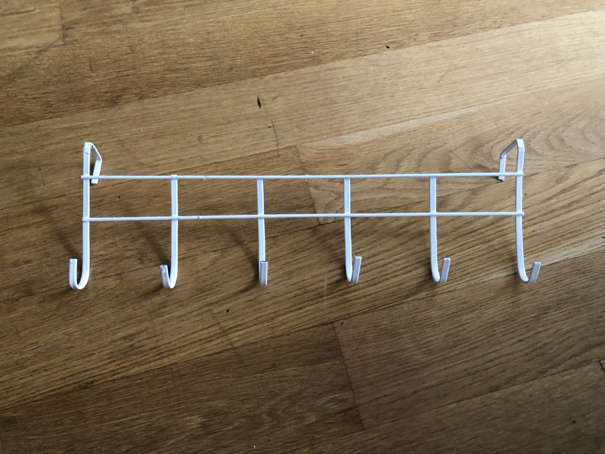 White Over Door Hooks
