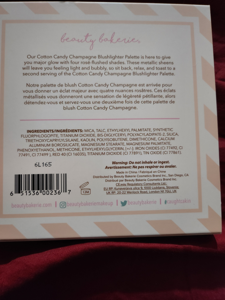 Cotton candy champagne blush highlighter - photo 2