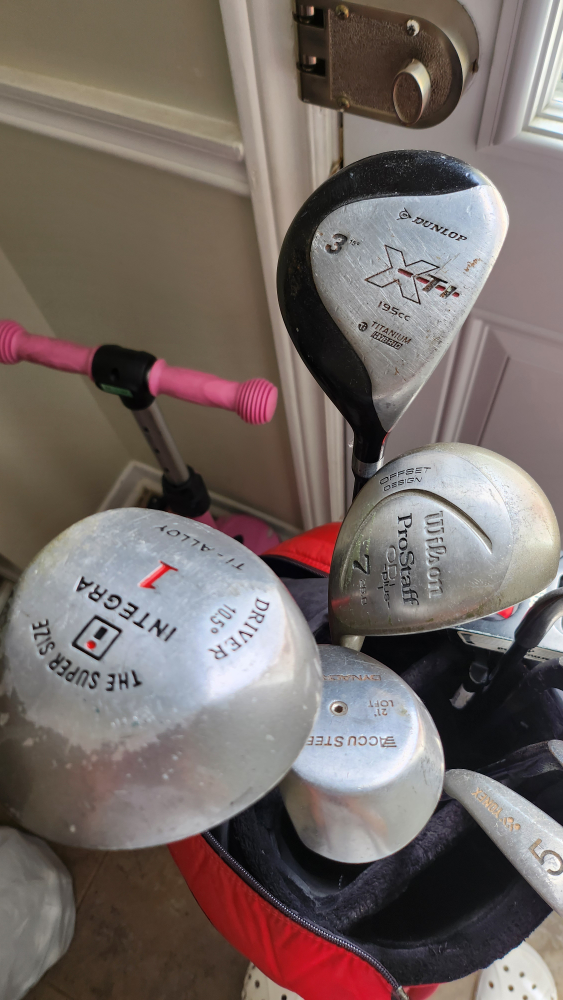 golf bag with club - photo 3