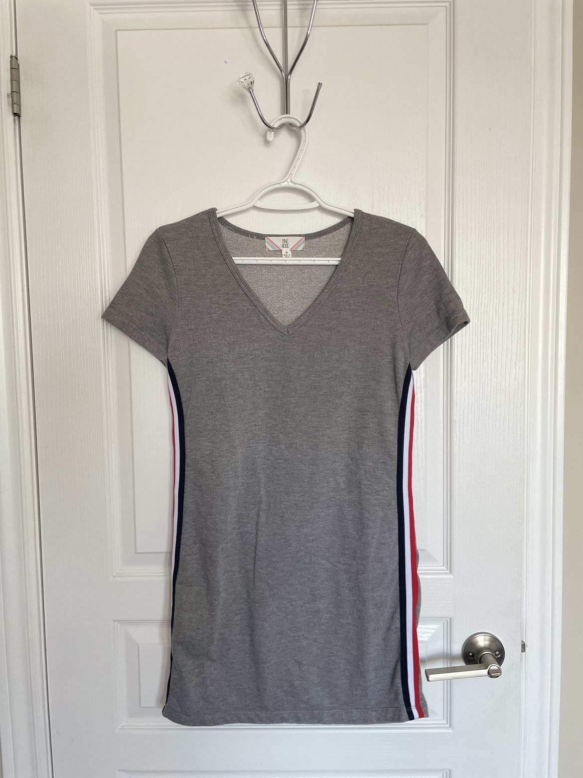 Grey T-shirt Dress