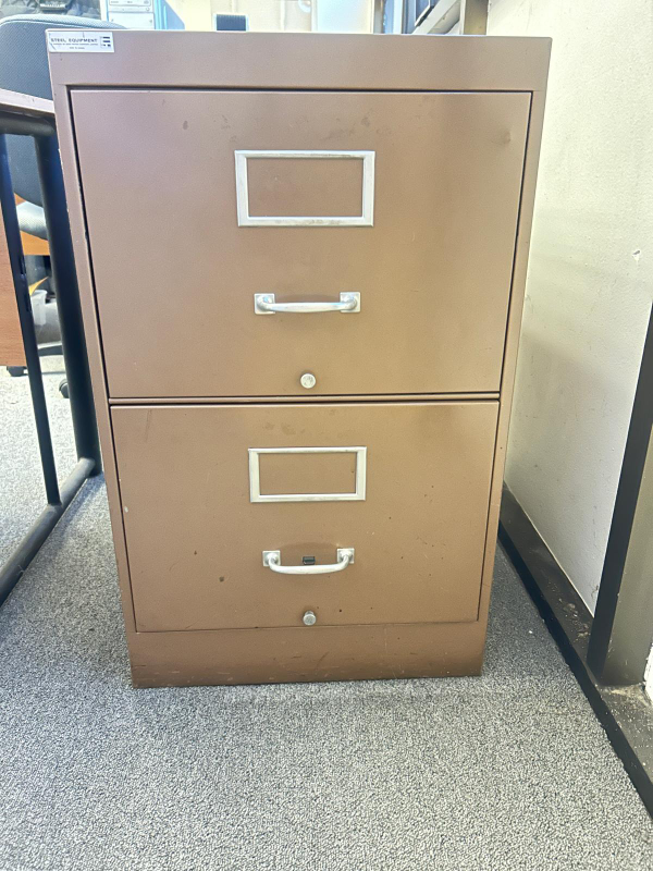 Short filing cabinet