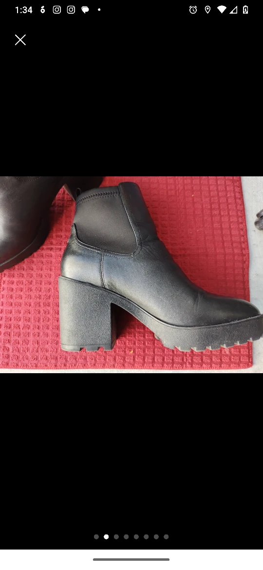 🌺 Aldo Leather Boots image indicator(2)