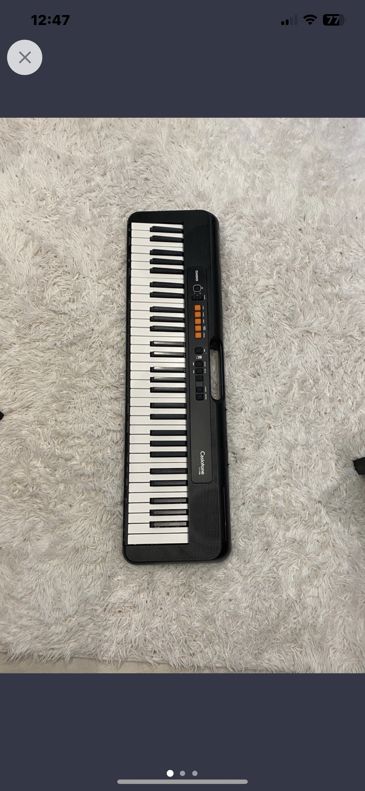 Casio CT-S100 61-Key Electric Keyboard / midi keyboard