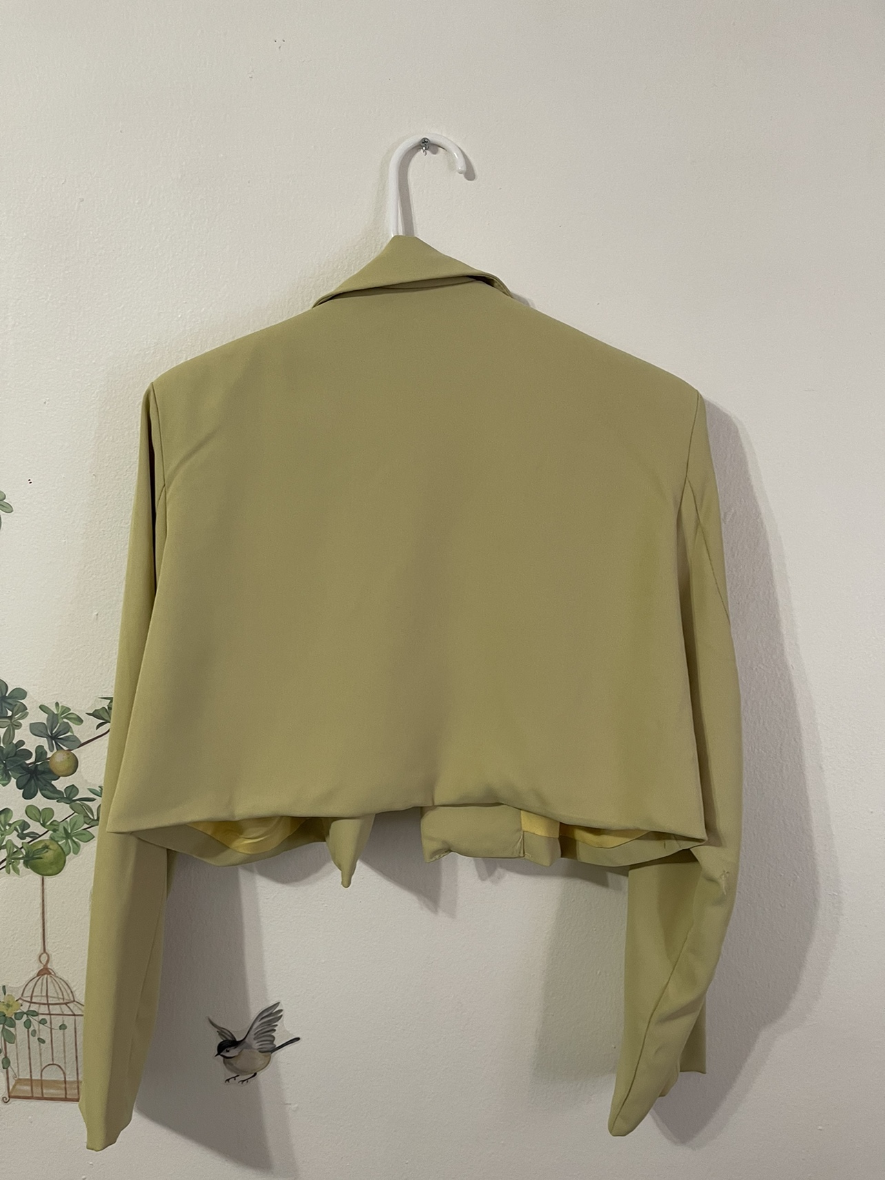 Yellow Casual Blazer image indicator(2)