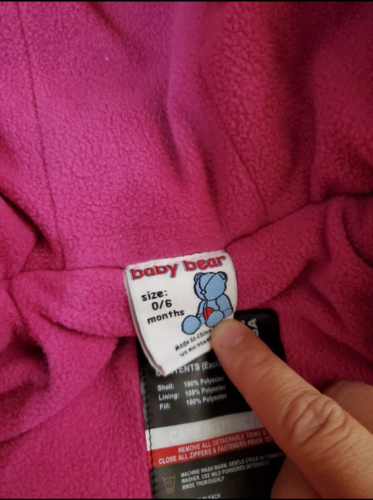 Baby girl snowsuit jacket image indicator(4)