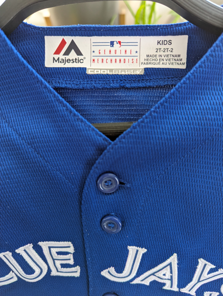 Blue Jays Jersey kid's size 2T image indicator(2)