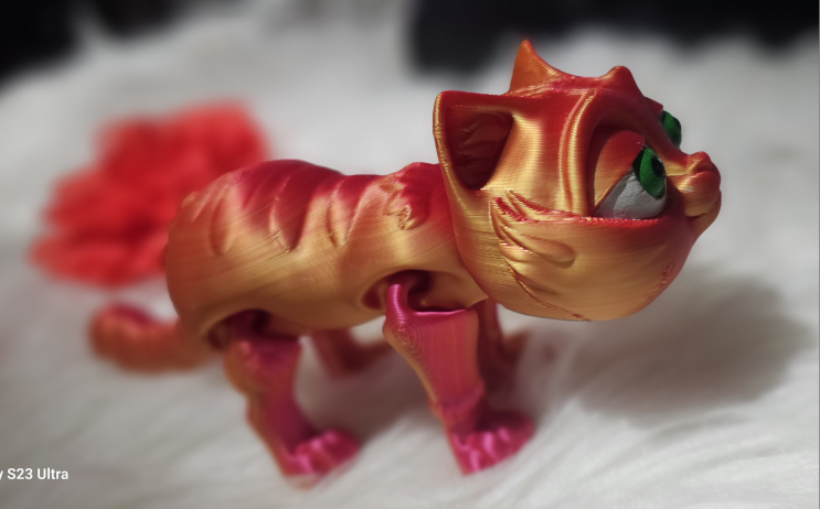 3D Printed Animal toys Flexible Joint Articulated animal toy image indicator(8)