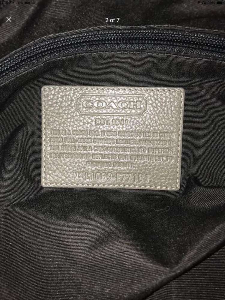 Coach tote bag image indicator(4)