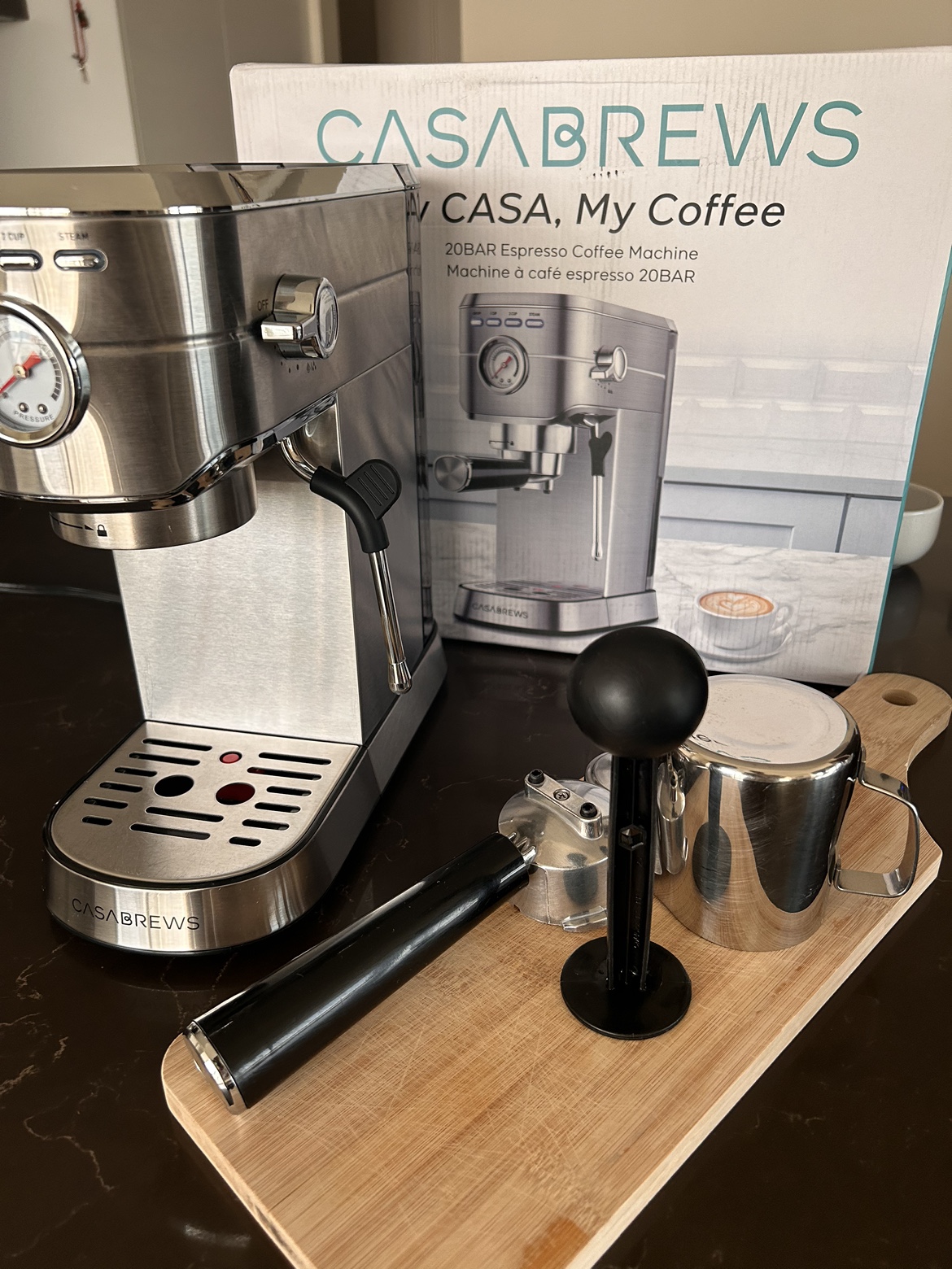Casabrew Coffee Machine + Coffee grinder - photo 4