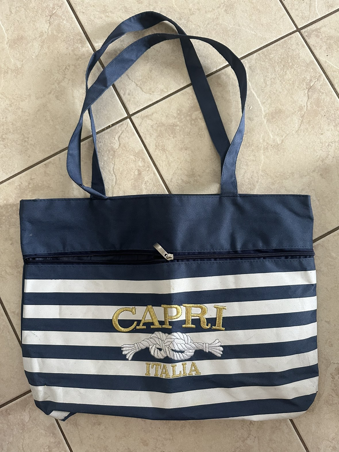 New beach bag from Capri Italy 18x12” thumbnail