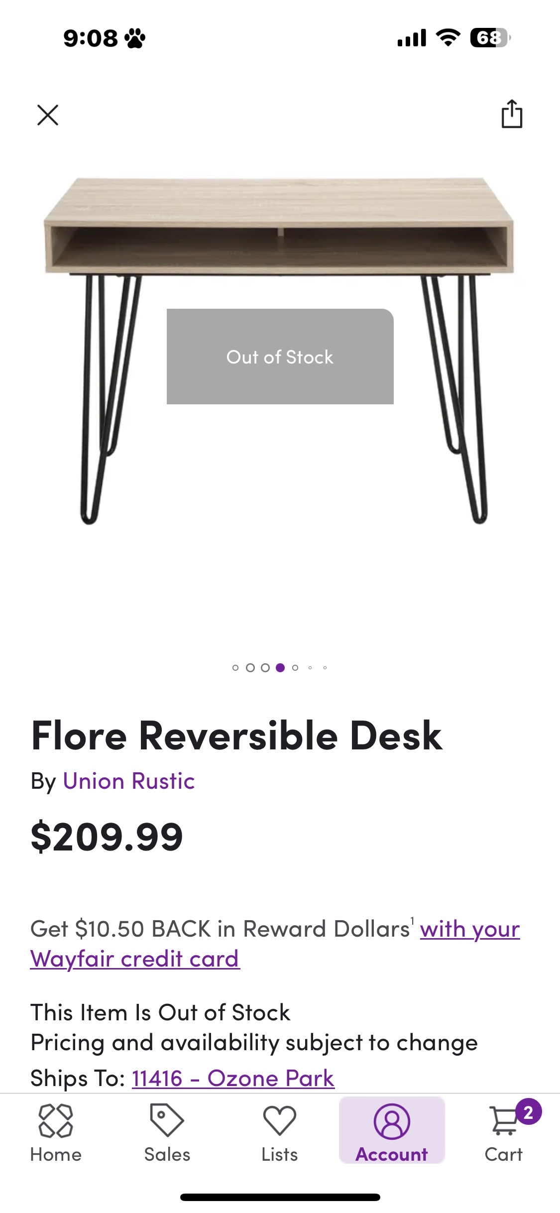 Free computer desk and coat rack - photo 4
