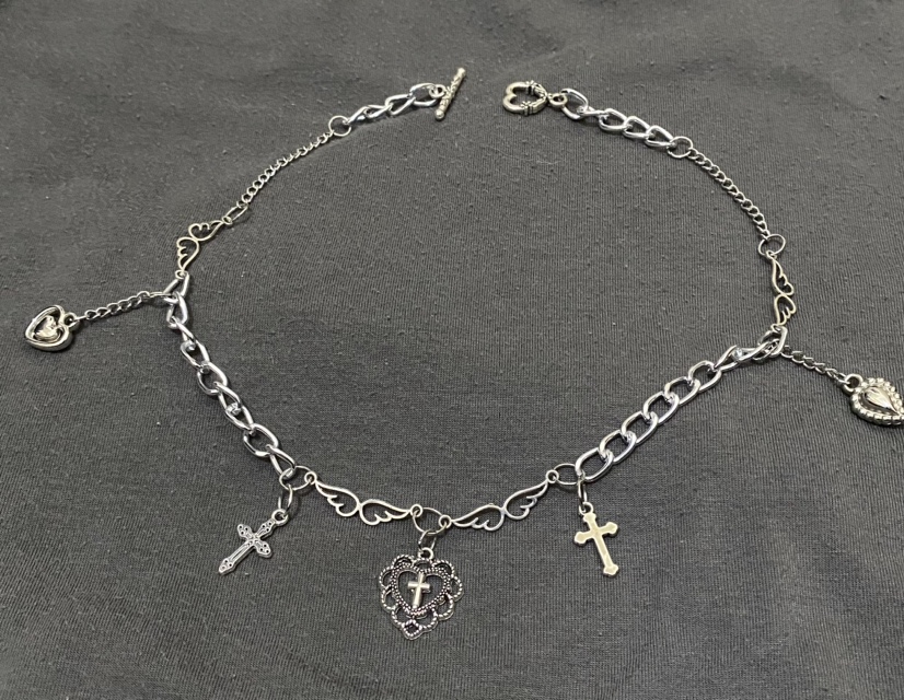 Crosses Necklace (Handmade) thumbnail