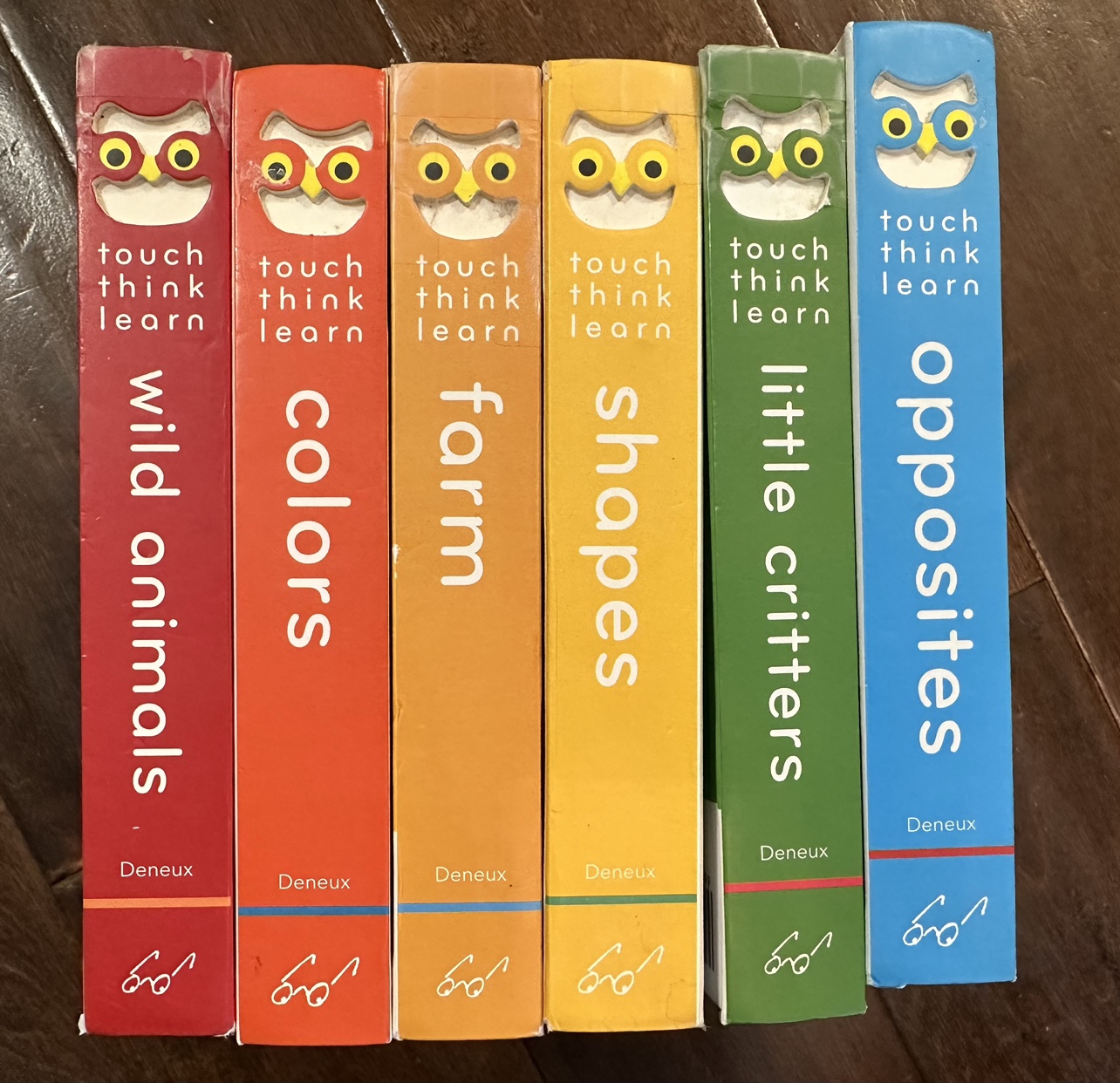 Lot of 6 Xavier Deneux toddler’s board books image indicator(3)