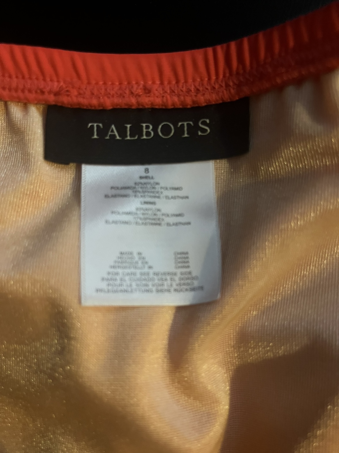 BNWT TALBOTS BATHING SUIT image indicator(7)