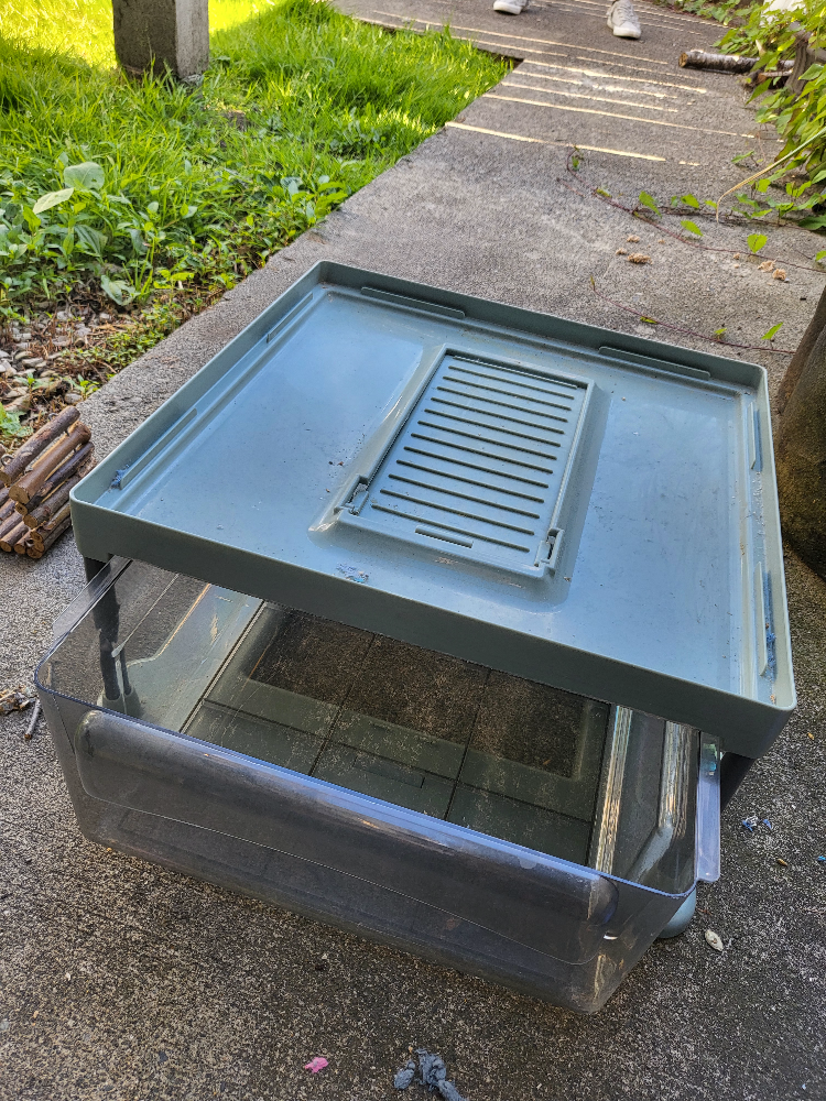 hamster cage and supplies