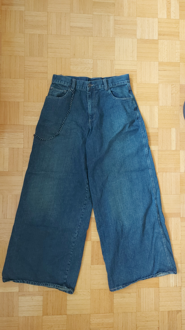Baggy Pants Wide Legged Size 32 Unisex Randy River Jeans thumbnail