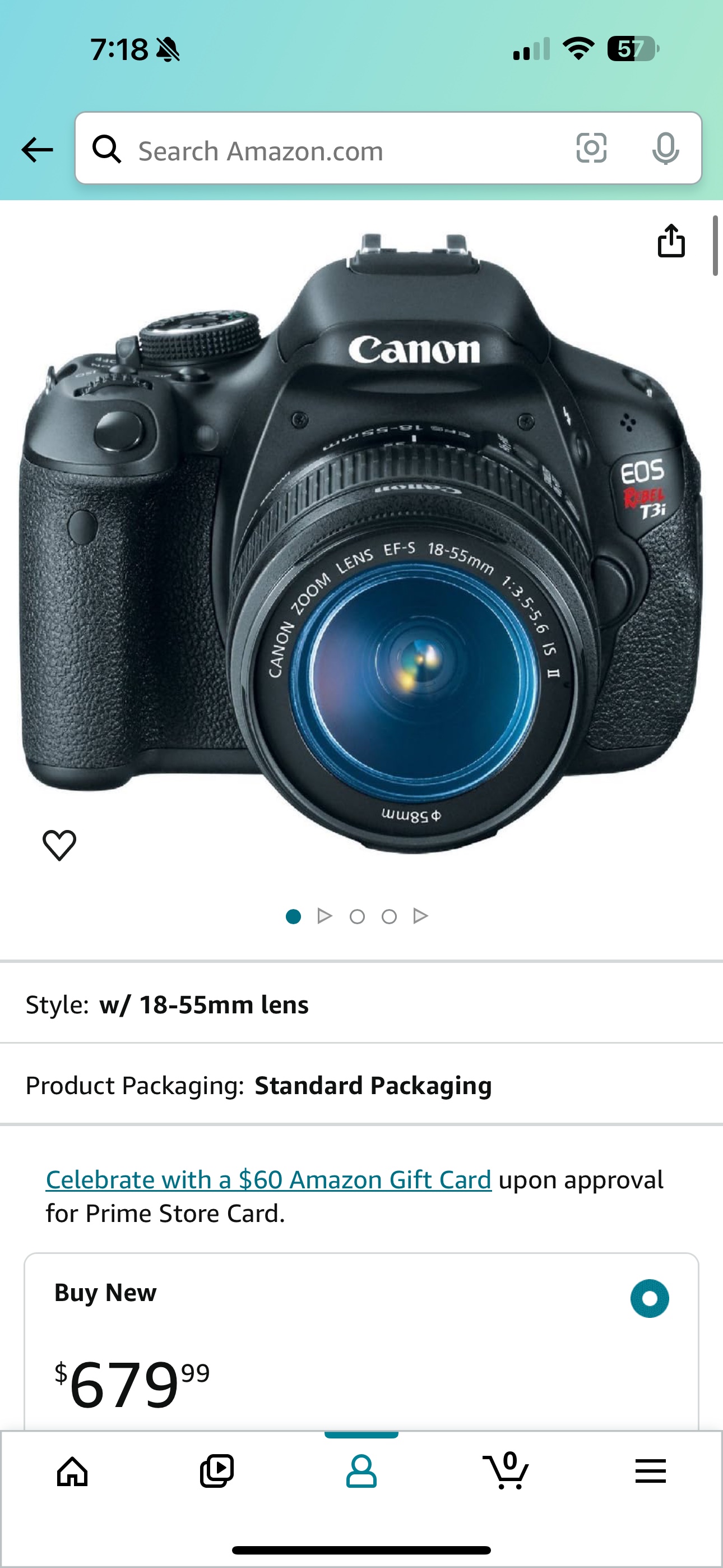 Canon rebel t3i